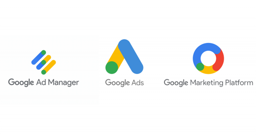 Google Ad product logos