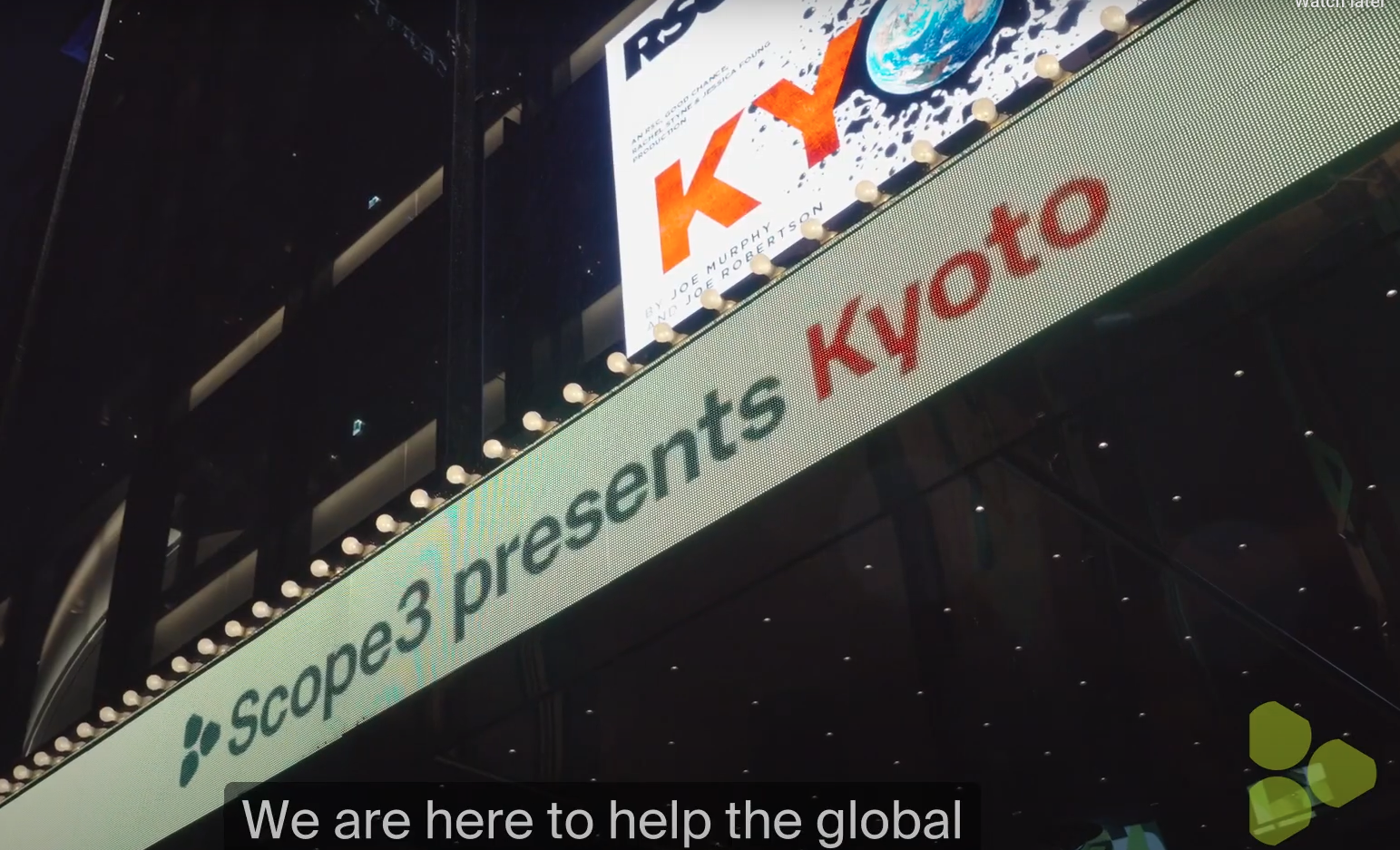 Scope3 industry event at London – 28.01.2025